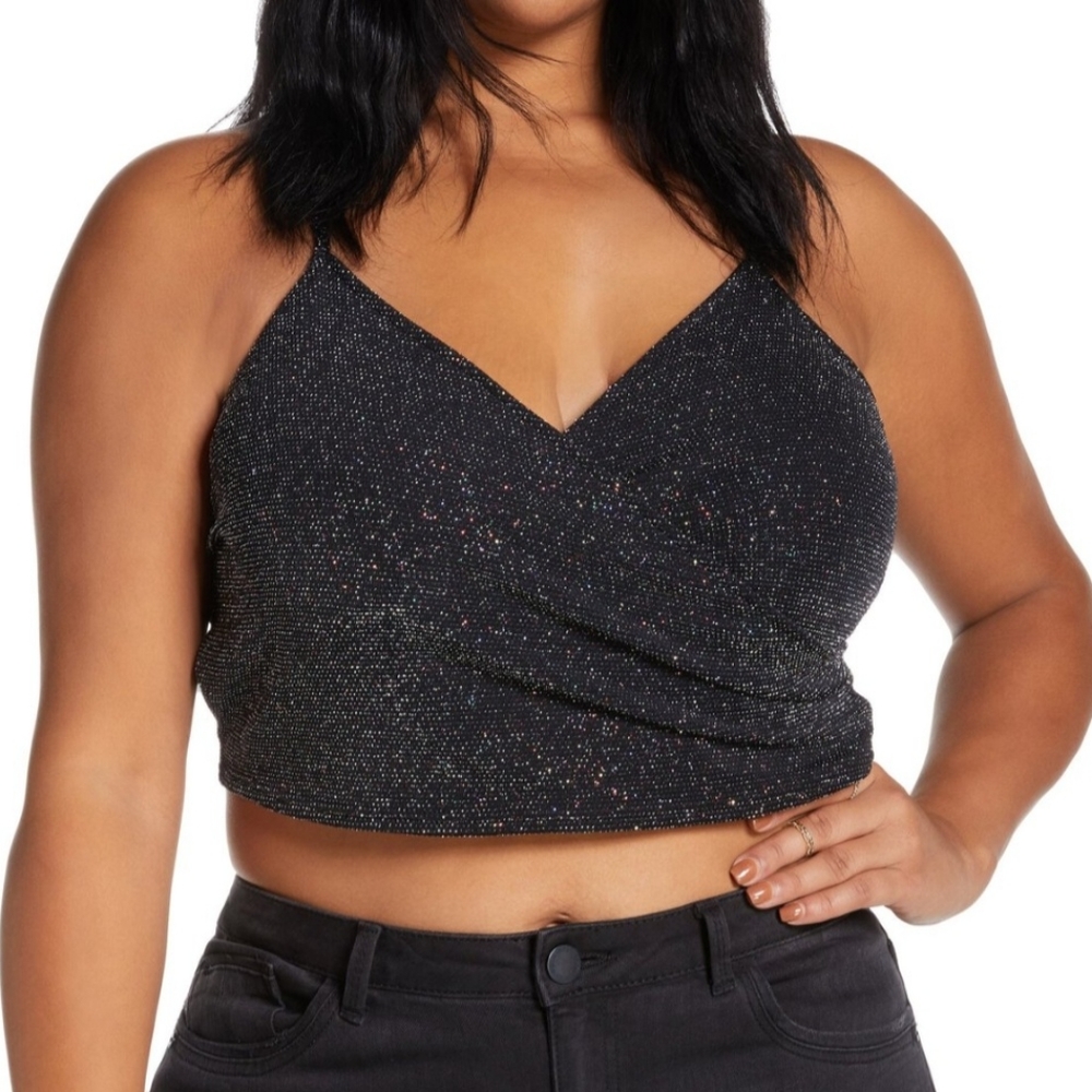 NWT BP Sexy Metallic Sleeveless Top